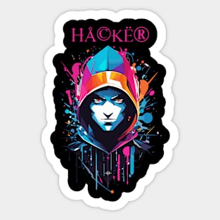 hacker Sticker